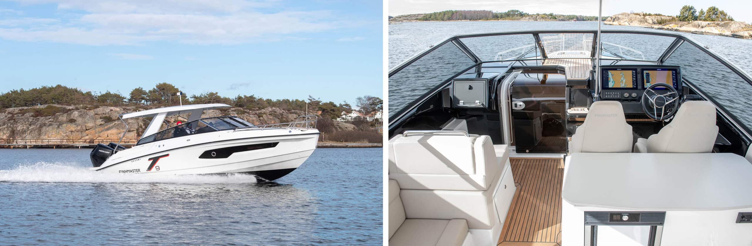 Uusi Finnmaster T9 T-Top Barche a Motoren testissä