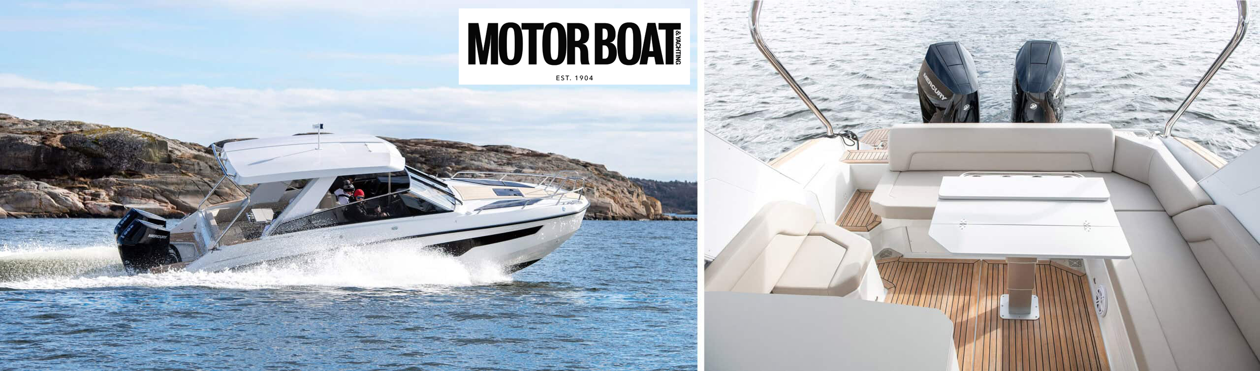 Nya Finnmaster T9 T-Top recenserad av Motor Boat & Yachting