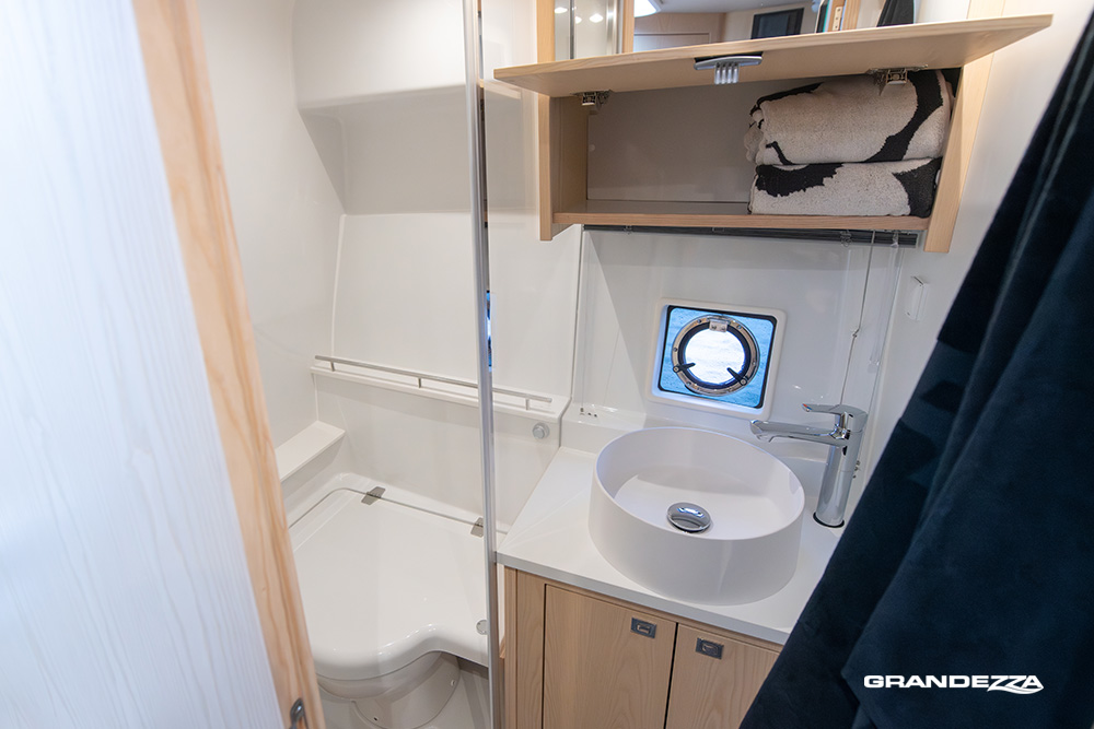 Sea water toilet with electric flush